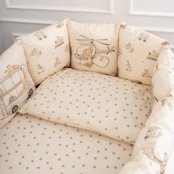 Комплект постельного белья Lollycottons Письмо другу универсальный 6 предметов