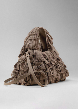 POLENE СУМКА NUMERO NEUF MINI, ТЕМНО-СЕРЫЙ