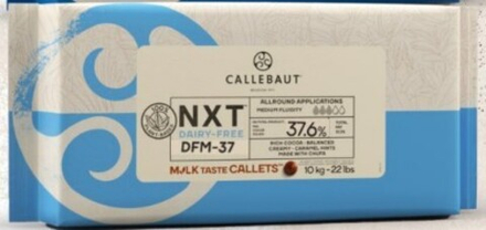 Шоколад Callebaut NXT Молочный 42.3%, фасовка 250гр (БЕЗМОЛОЧНЫЙ)
