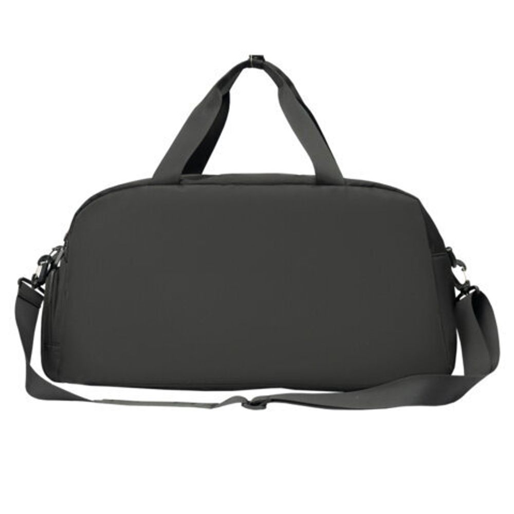 Сумка спортивная HEIKKI MOVE PLUS (ХЕЙКИ) с отд. для обуви, черная с серыми вставк,26х51х27 см, 272627