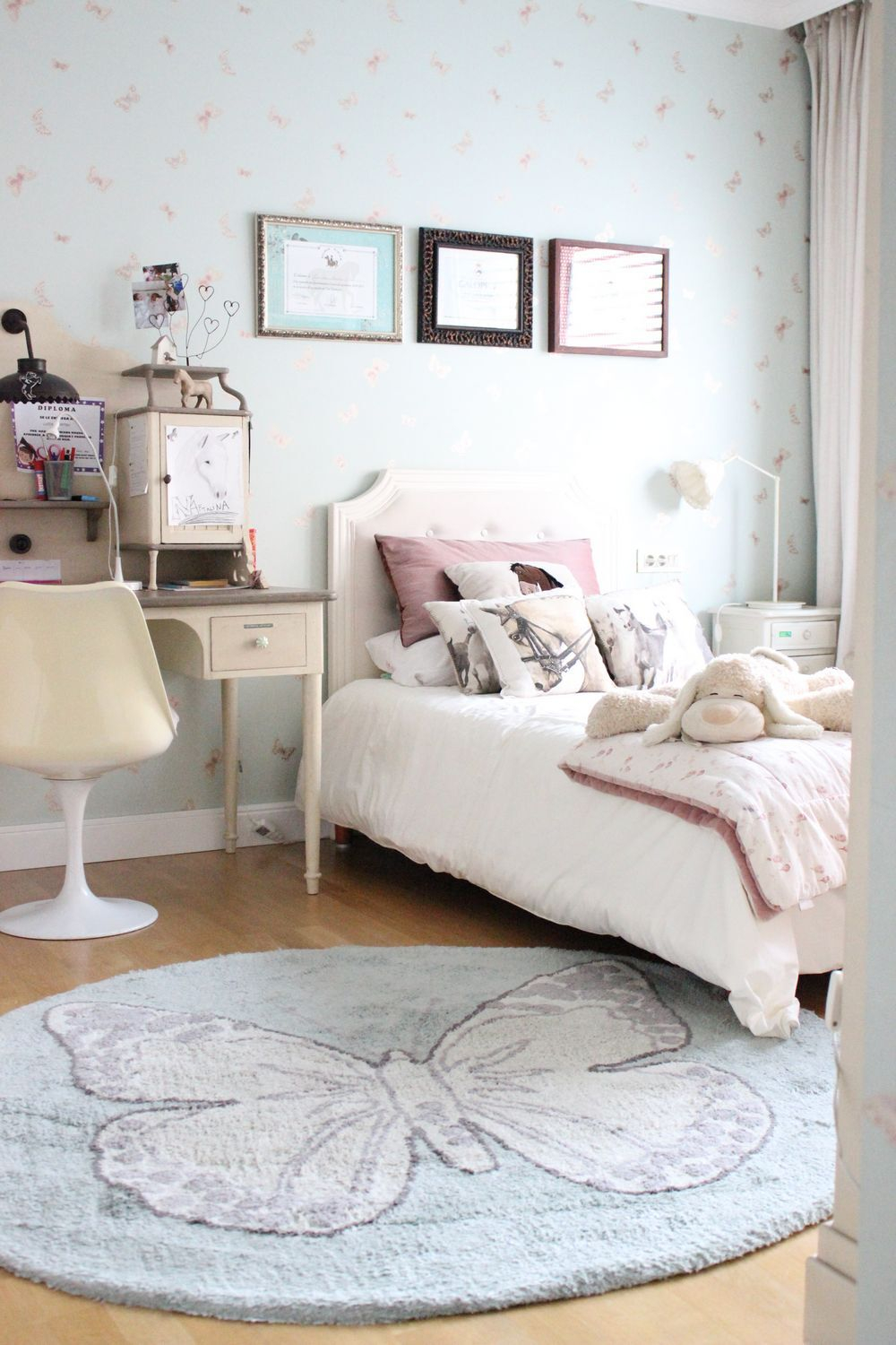 Ковер Lorena Canals Butterfly Vintage Green (160Ø см)