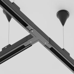 Коннектор Т-образный для трехфазного шинопровода левый Maytoni Trinity TRA005CT-31B-L