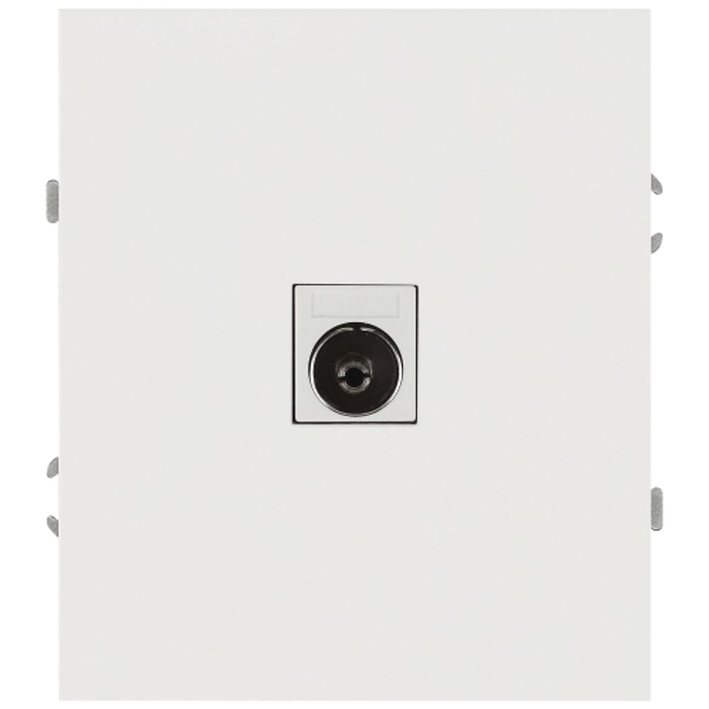 Розетка ЭРА Arktik 16-3101-01 TV одиночная белый