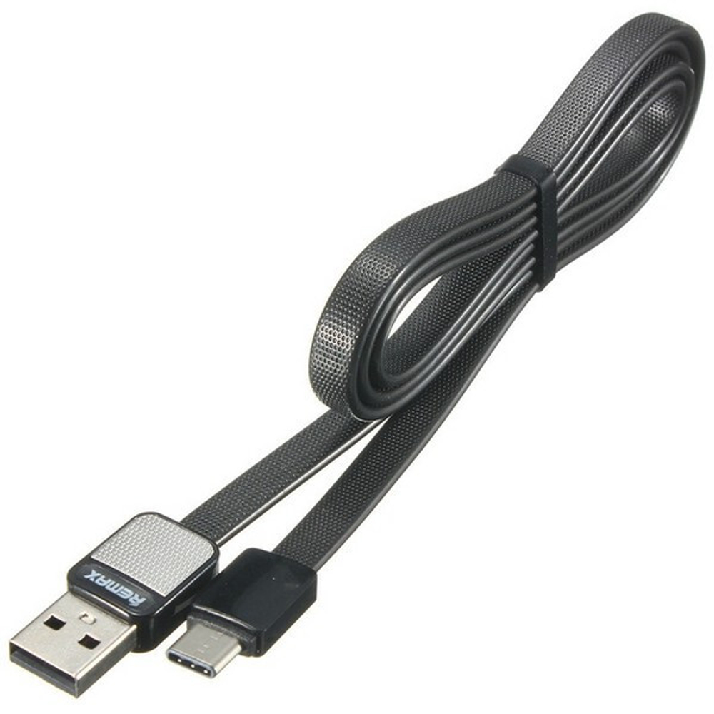 Кабель USB- TypeC Remax Platinum (черный) 1м RC-044a
