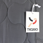 Покрывало стеганое серого цвета russian north, 230х250 см