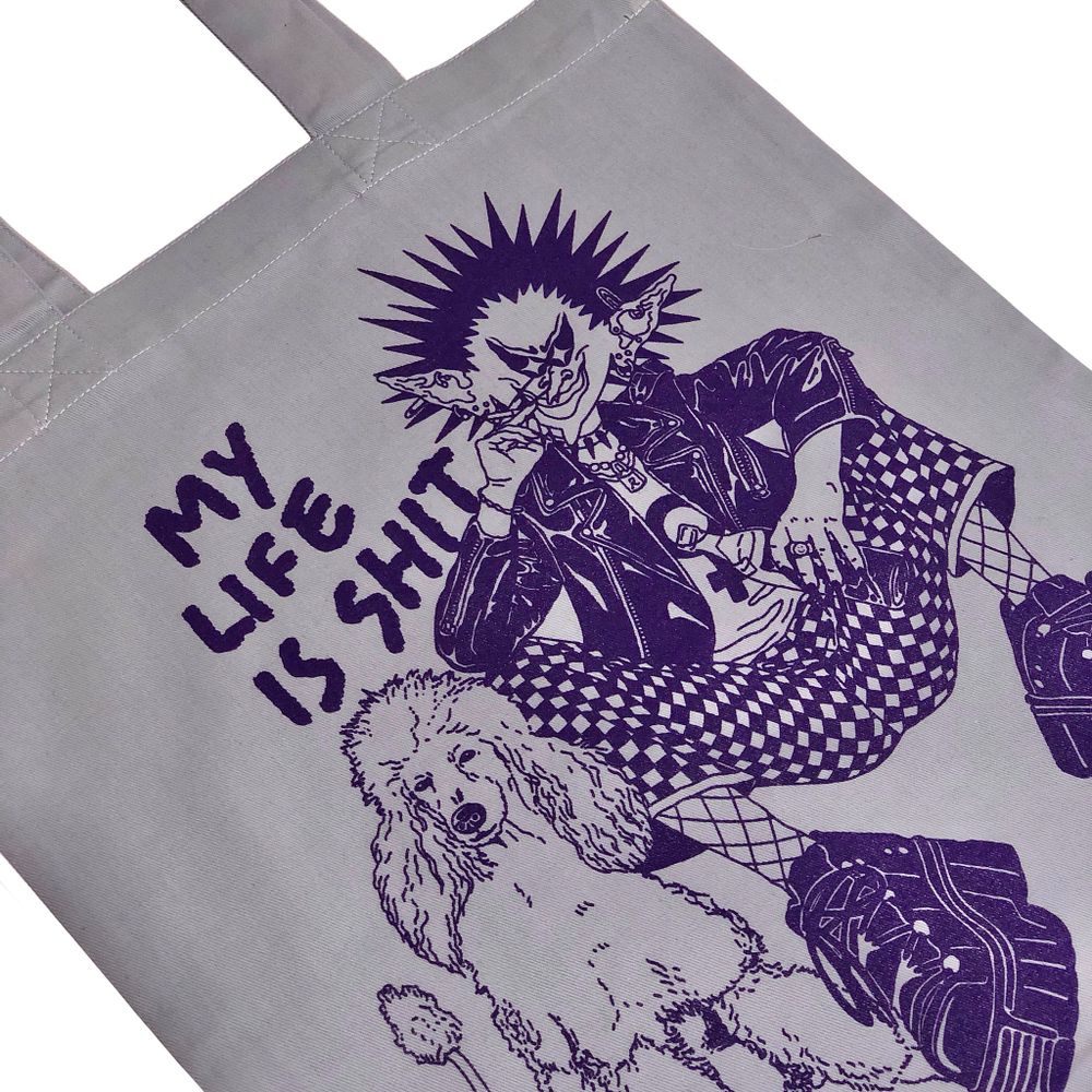 Шоппер Comradonna Art MLIS WitcheshooD серый