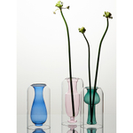 Ваза muse, 25 см, нежно-розовая