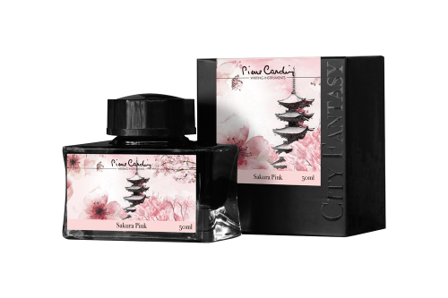 Флакон чернил - Pierre Cardin, розовые 50 мл.