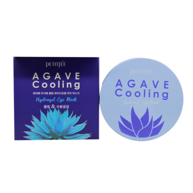 Petitfee Патчи гидрогелевые с экстрактом агавы - Agave cooling hydrogel eye mask, 60шт