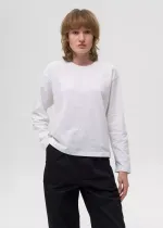 Лонгслив FOS Плотный Женский Белый