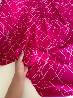 Ткань для рукоделия штапель для шитья 2 м плательная вискоза