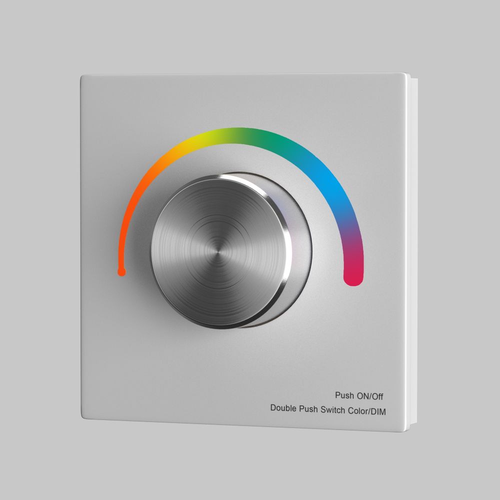 Роторная панель управления RF трехканальное 12-48В RGB Maytoni UNION 711027