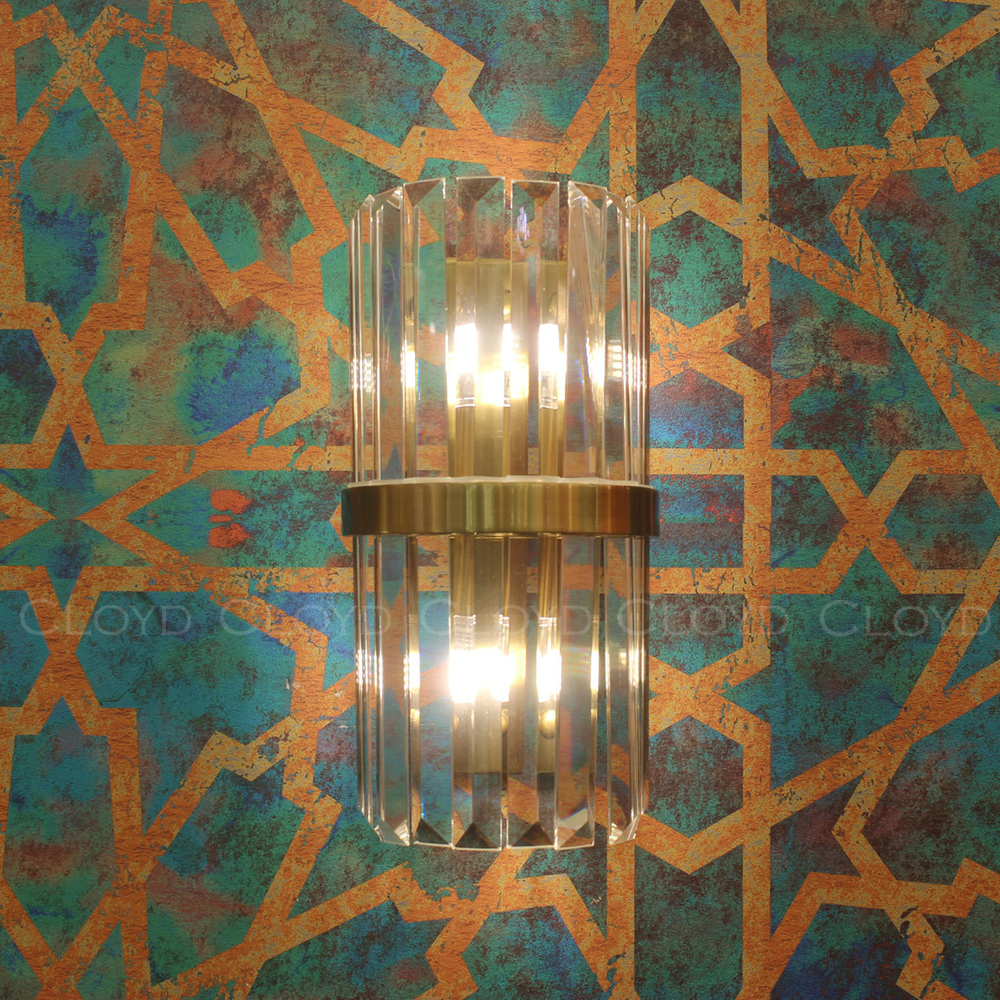 Бра Cloyd MILLOM-A W2 / выс. 32 см - латунь (арт.20150)