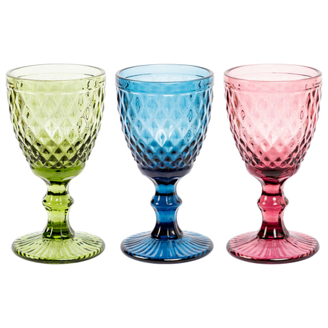 Набор бокалов 6шт 250мл Объект мечты Светский прием Луи 3 цвета OM-21091726