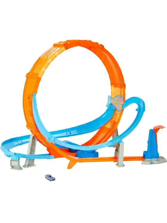 Трек Хот Вилс Трек трасса Петля с машинкой HCB00