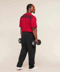 Футболка GYMSHARK Power T-Shirt Red/Black