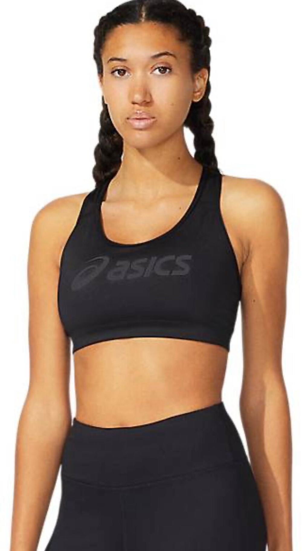 ASICS, CORE LOGO BRA, PERFORM. BLACK/ PERFORM. BLACK, WOMEN, XL