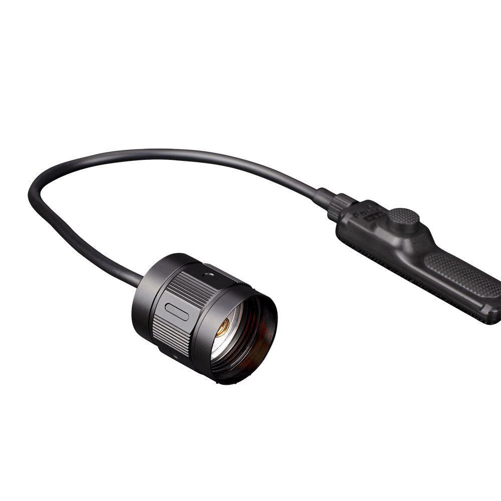 Фонарь тактический Fenix HT18R, крепление на оружие ALG-18 и тактическая кнопка AER-05 в комплекте