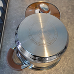 Кастрюля 2л нерж, индукция, "Daniks" Веллингтон GS-01415-16CA