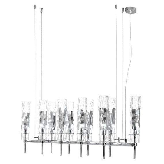 Подвесная люстра Crystal Lux Primavera SP10 Chrome