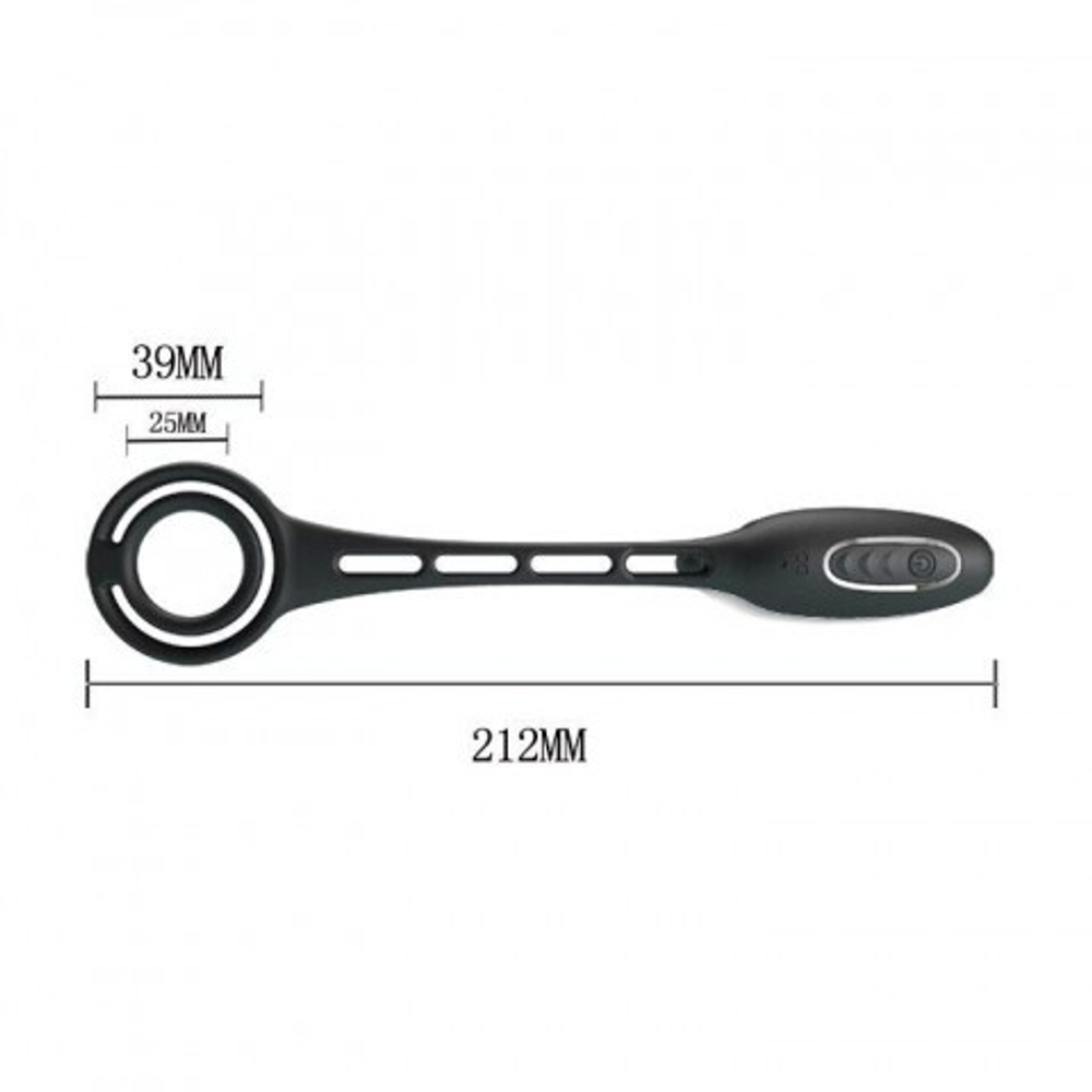 Массажёр простаты с эрекционным кольцом