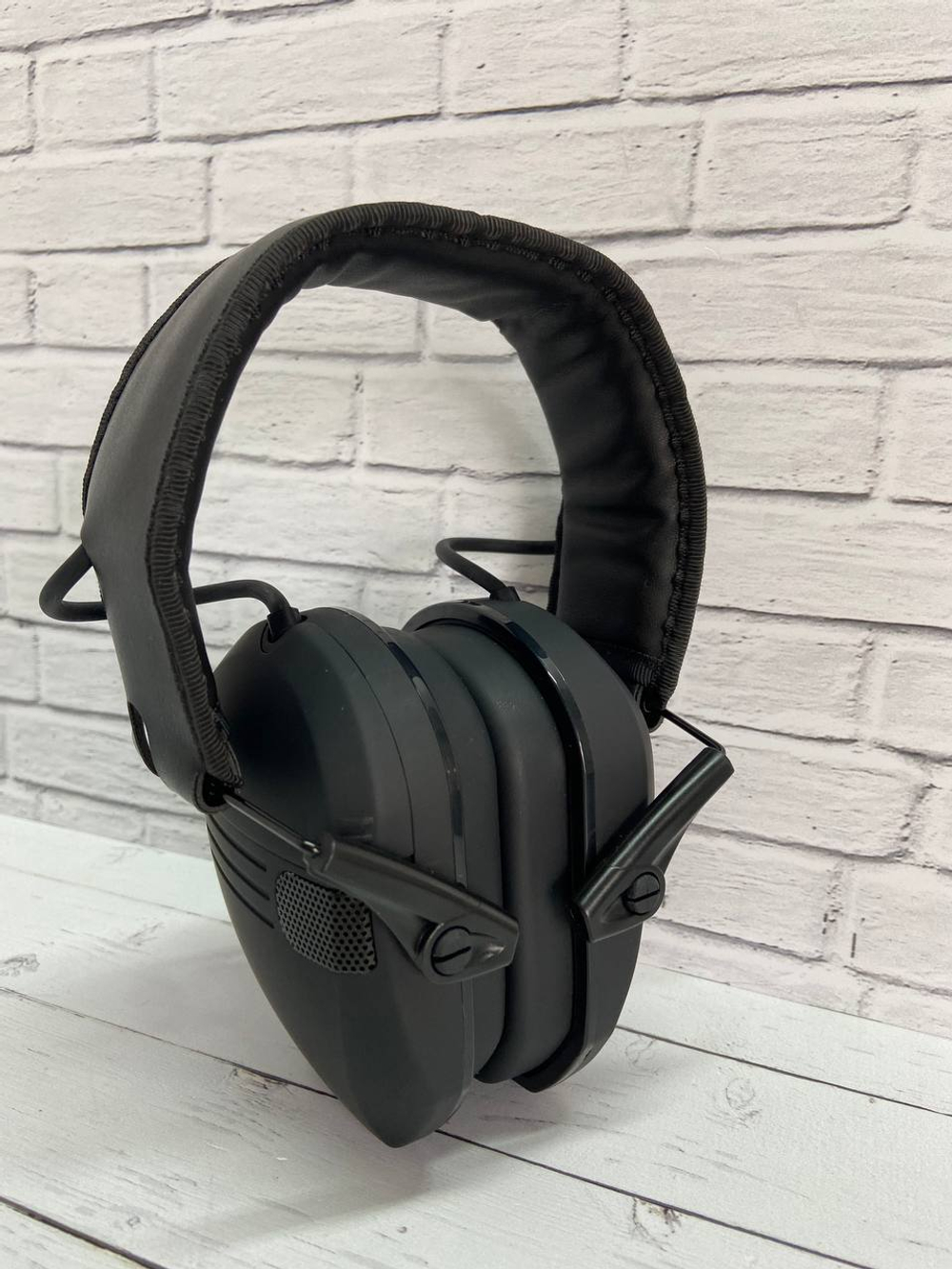 Тактические наушники с шумопоглощением / Черные