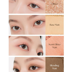 Палетка теней для век MUZIGAE MANSION TWIST POT EYE PALETTE