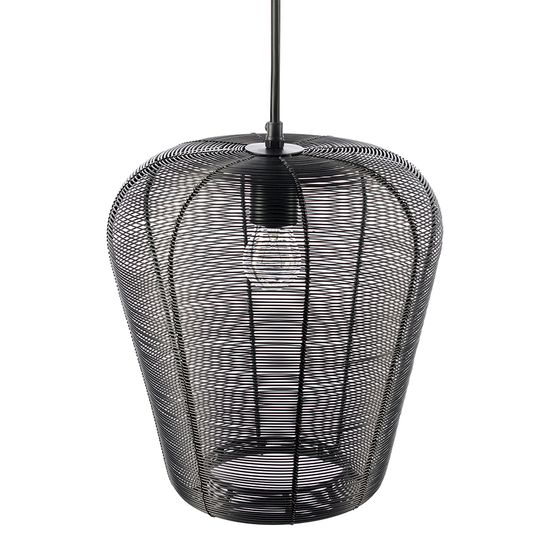 Светильник подвесной vinger, D23х25 см, черный