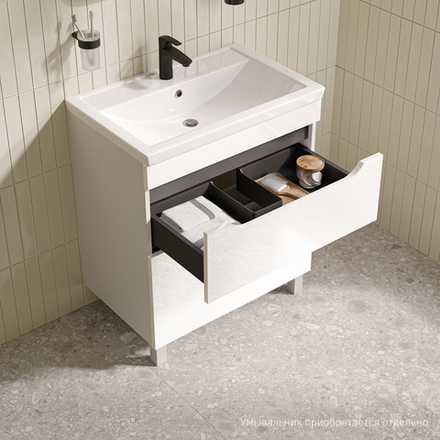 Тумба напольная IDDIS Ray, 70 см, белый, RAY70WFi95