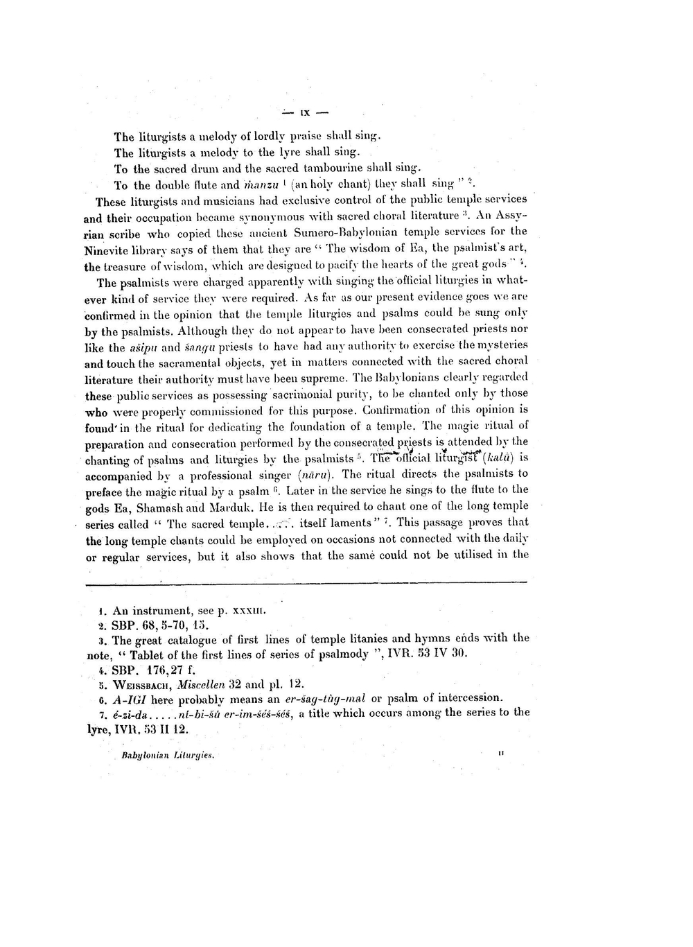 Babylonian liturgies. Sumerian texts from the early period and from the library of Ashurbanipal | Stephen Langdon