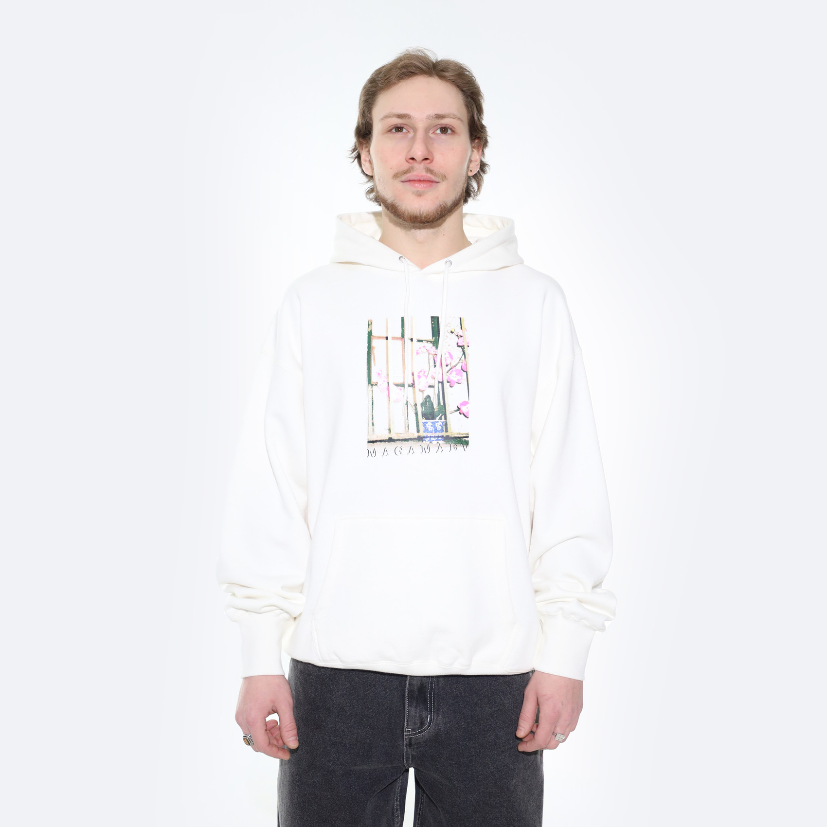 Худи Magamaev Orchid hoodie (white) артикул: - купить в магазине Дайс
