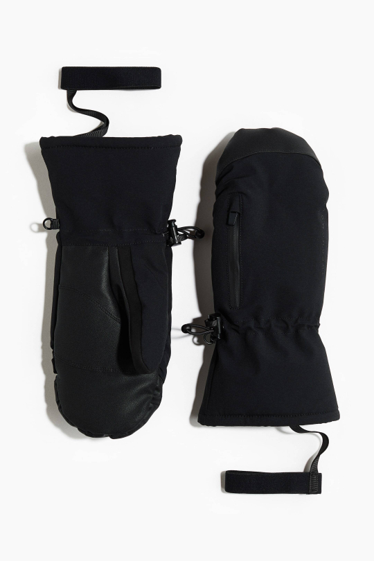 H&M Горнолыжные варежки ThermoMove™, черный