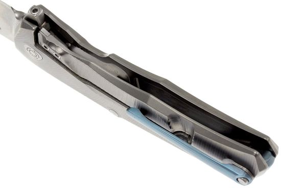 Складной нож Lion Steel "T.R.E." L/TRE-BL c клинком из стали Böhler M390 Microclean®, рукоять титан