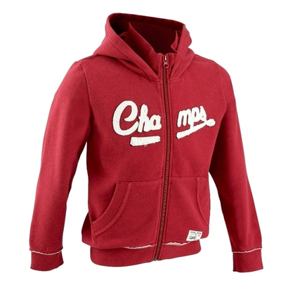 Худи однотонное с контрастными надписями и карманом кенгуру