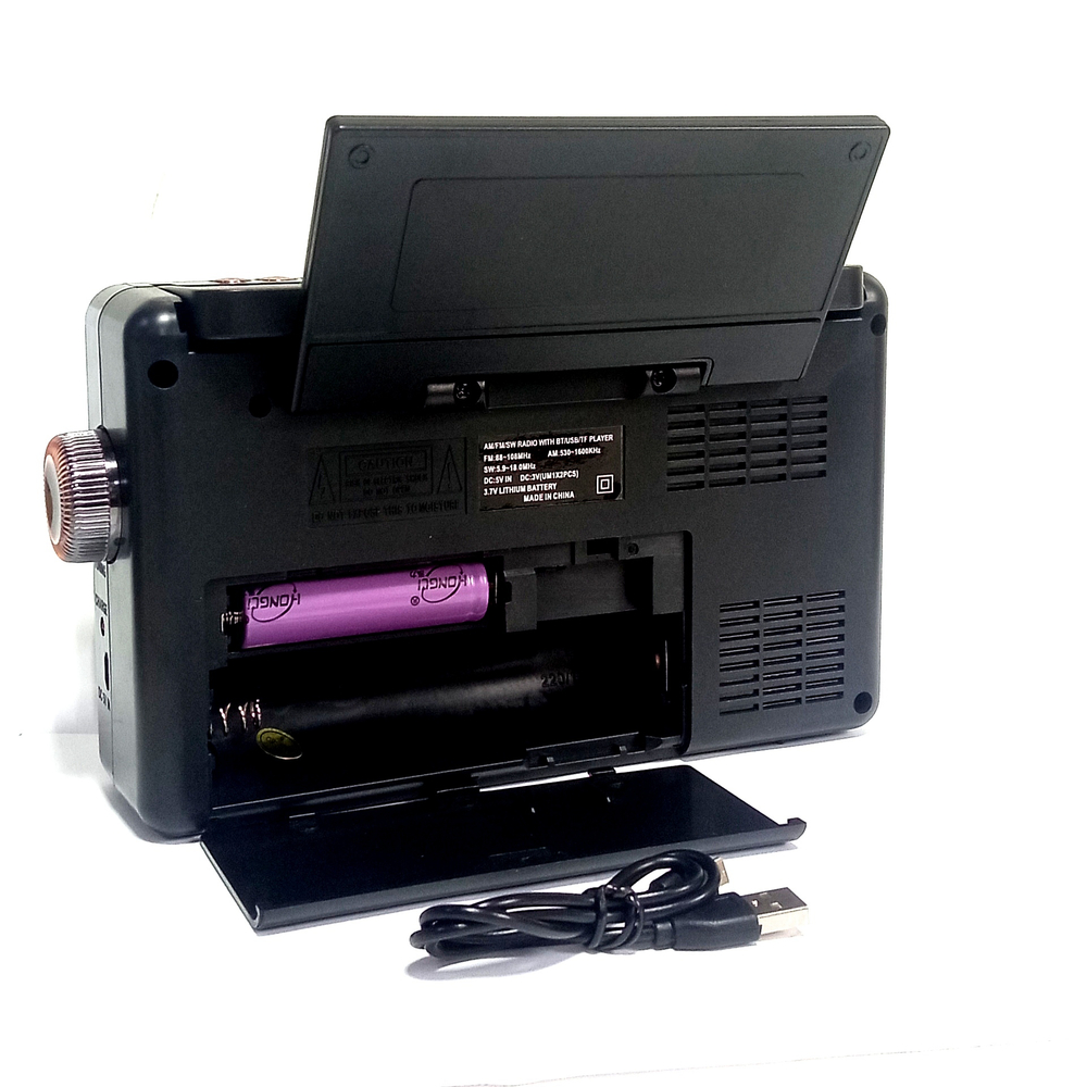 Радиоприемник Pu Xing K25BTS USB+Solar panel