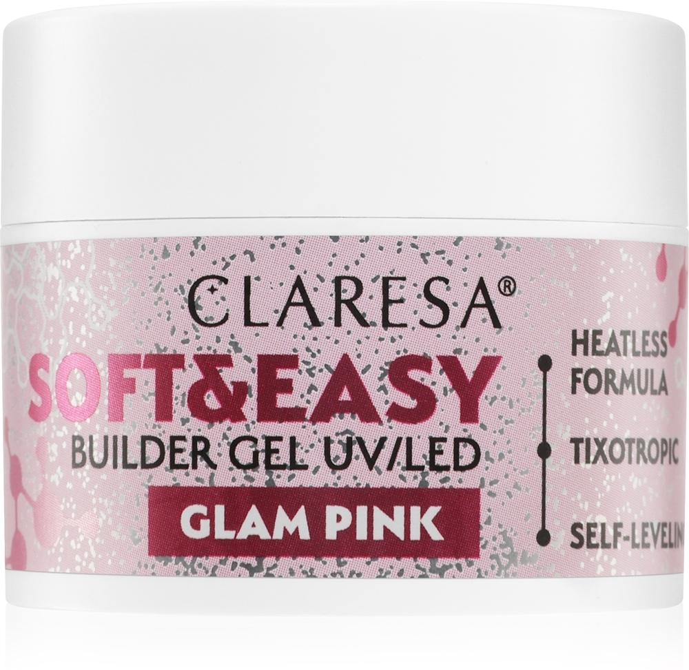 Claresa Soft&Easy Builder Gel - гель-праймер для ногтей, 45 g