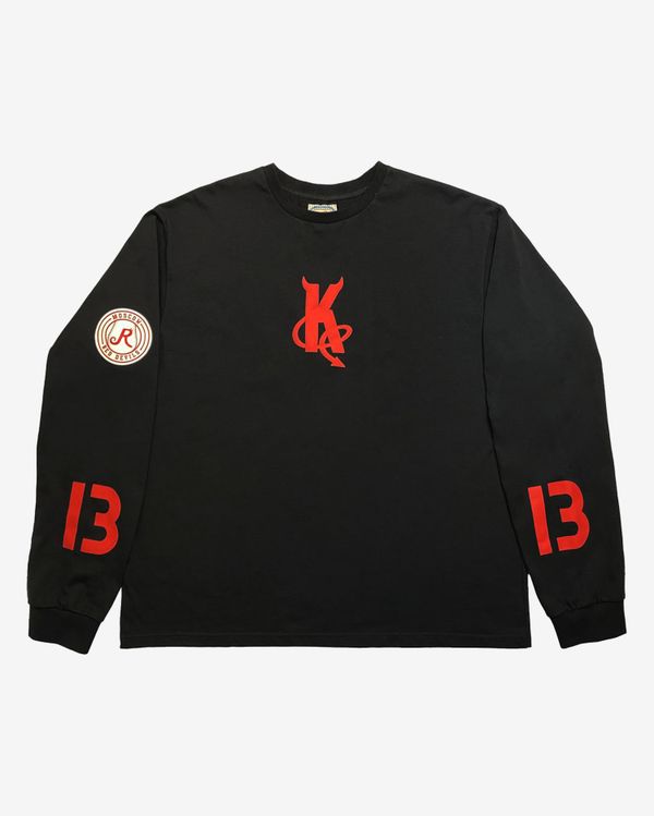 Лонгслив КД черный - фото 1