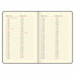 Ежедневник датированный 2025, А5, 138x213 мм, BRAUBERG "Comodo", под кожу, коричневый, 115774