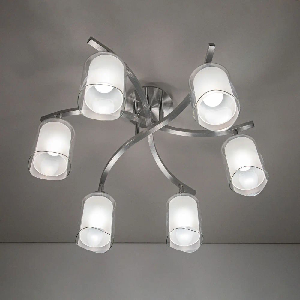 Citilux Аэлита CL169161 Люстра с поворотными плафонами Алюминий