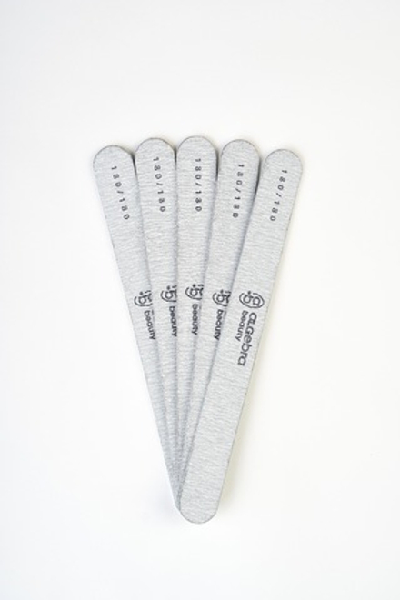 Пилки на деревянной основе, серые, размер Л Плюс 50 шт