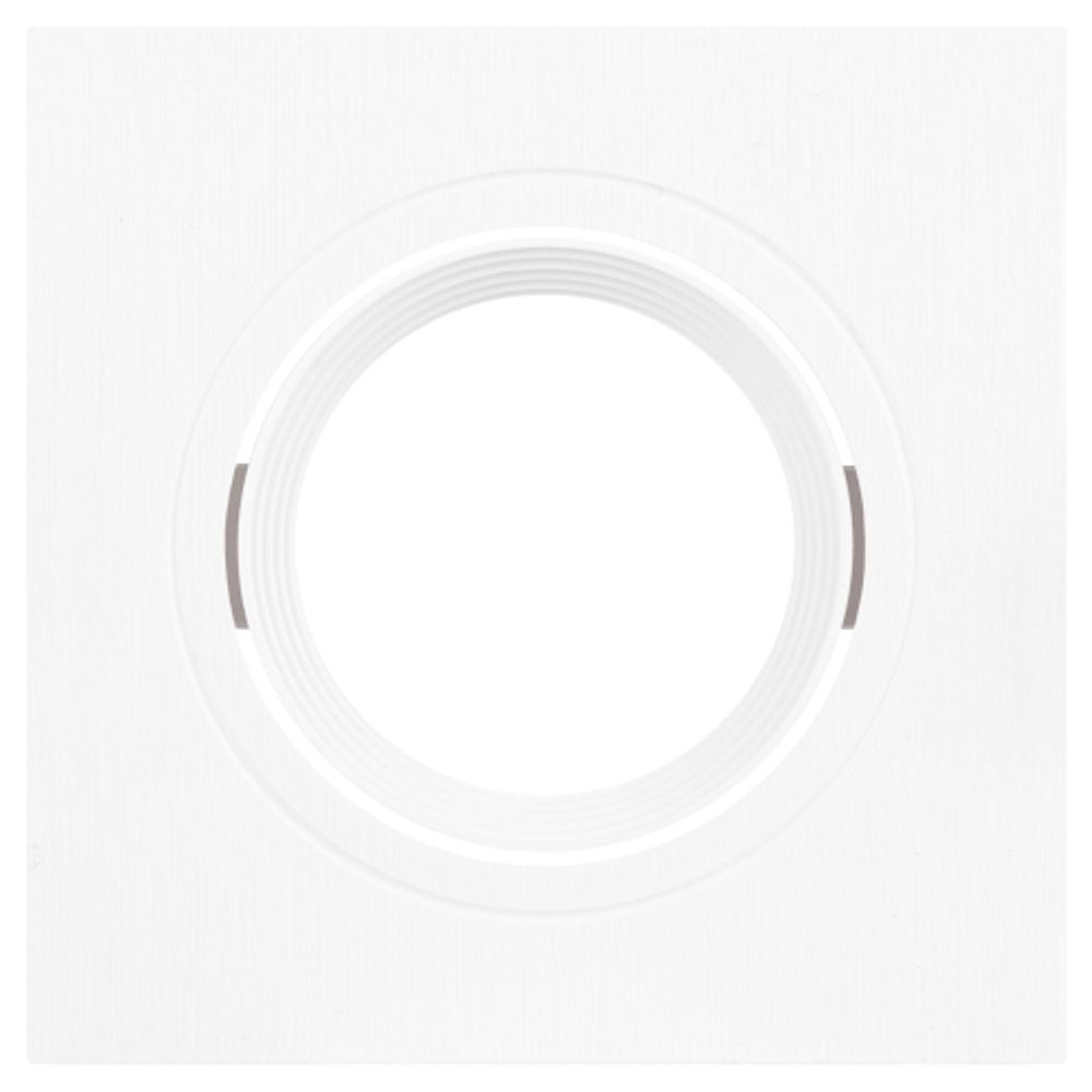 Светильник встраиваемый декоративный ЭРА KL92-1 WH под лампу MR16 GU5.3 белый пластиковый