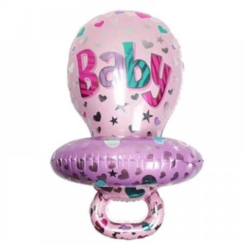 Шар фигура 74 см Соска розовая