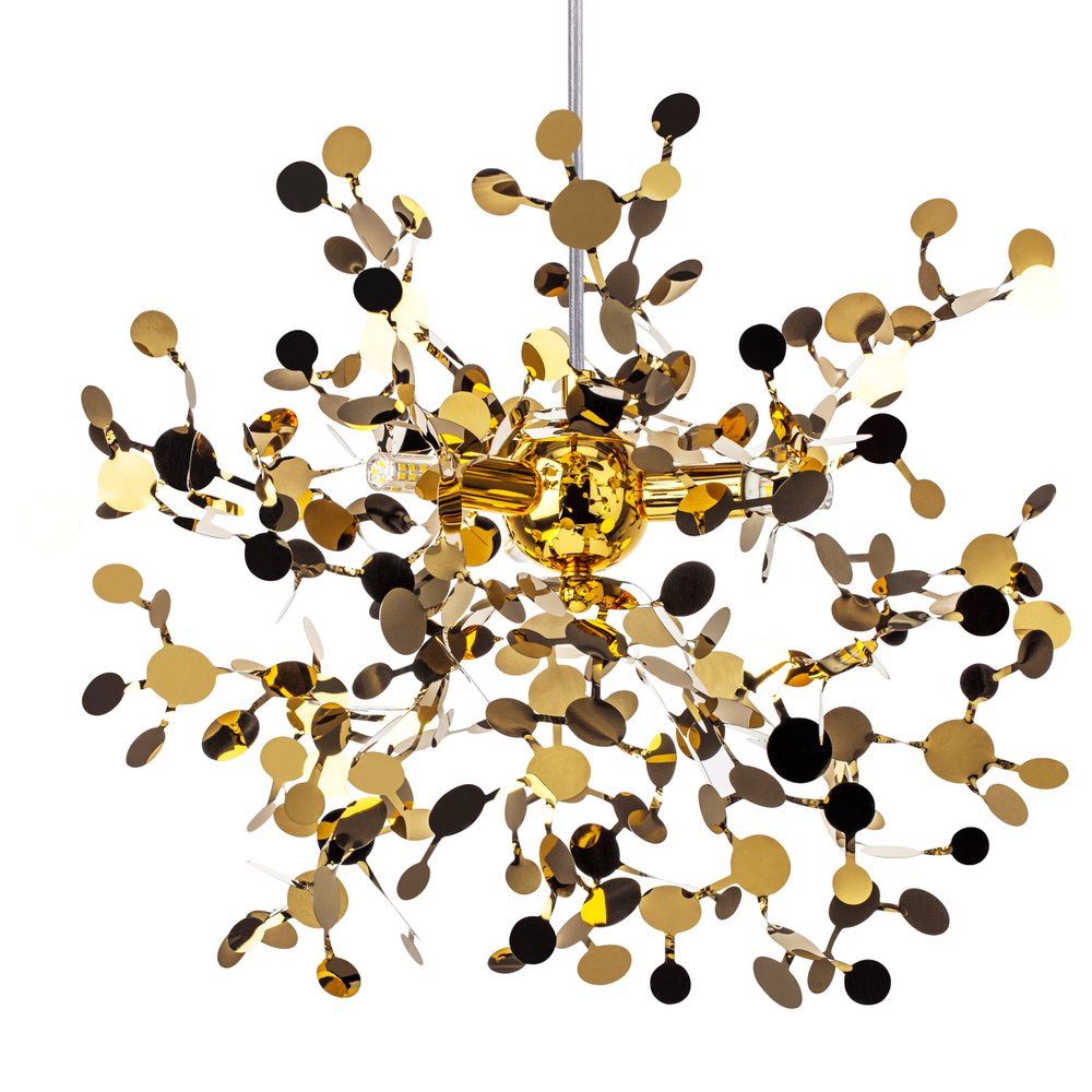 L1P721132 Подвес EXTRA 3х5W(led) G9 (721132+ 572102) ЗОЛОТО