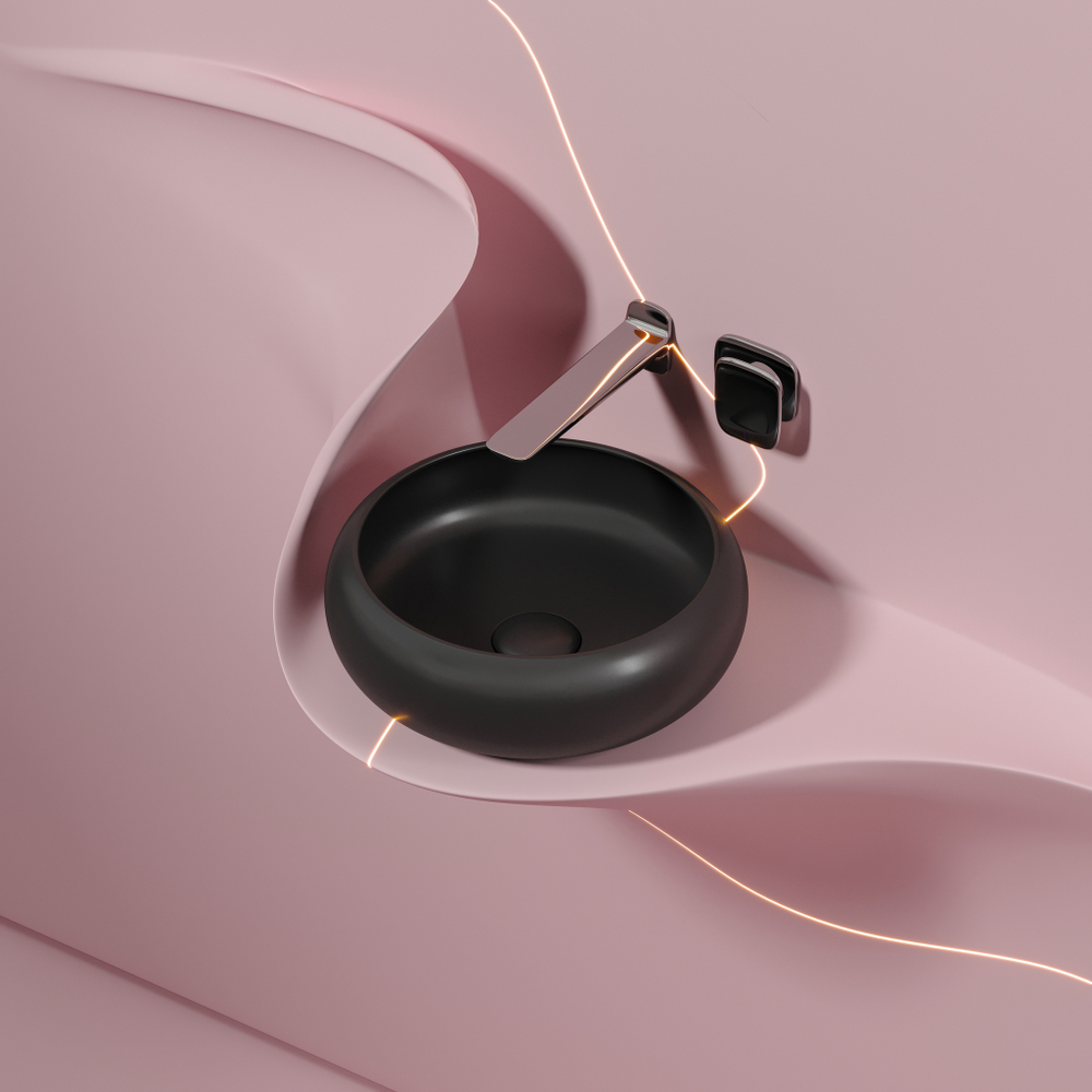 Рукомойник Ceramica Nova Element 36 см CN6050MB черная