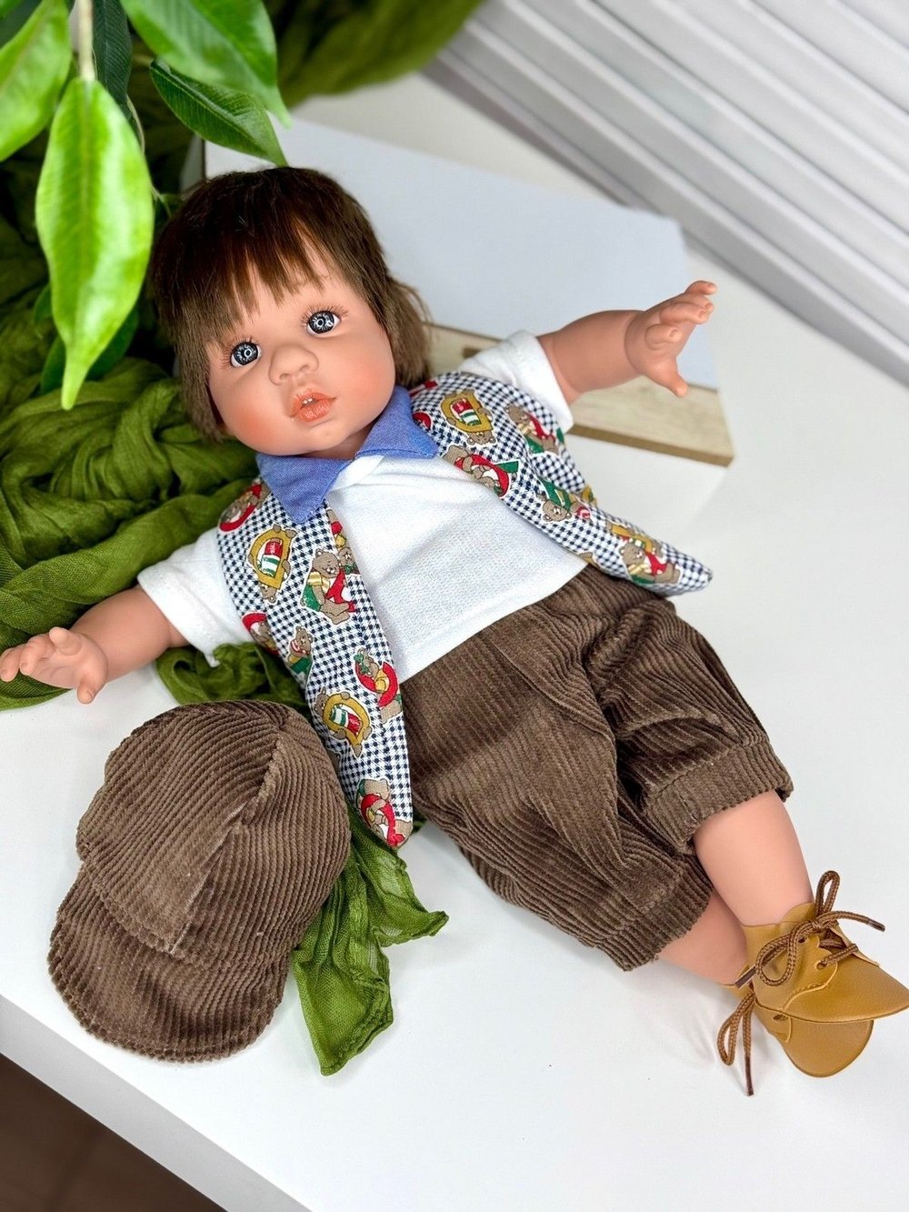 Кукла LAMAGIK мягконабивная  38см Gestito (12033A)