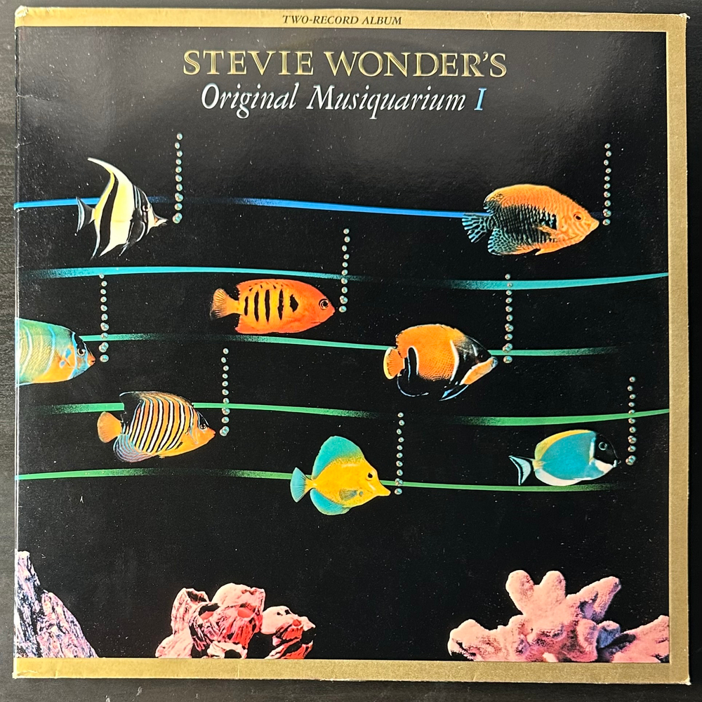 Stevie Wonder ‎– Stevie Wonder's Original Musiquarium 1 2LP (Германия 1982г.)