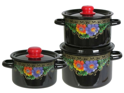 Набор кастрюль "Вологда"