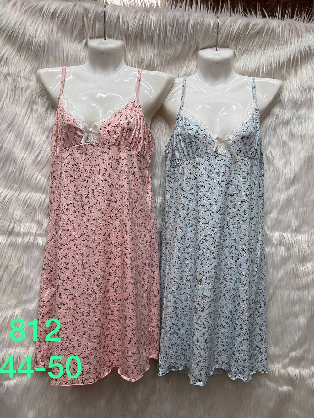 Сорочка на т/б роз 812-1