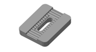 Лопатка смесителя центральная D0102002