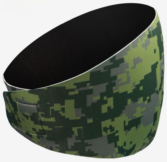 Маска для лица защитная, неопрен, цвет лес